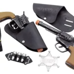 Cowboy set of small pistols