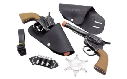 Cowboy set of small pistols