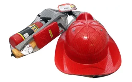 Firefighter + helmet in the network, set-1