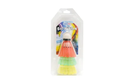 Badminton shuttlecocks 3 pcs, Unikatoy-1