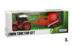 Tractor with attachment, 33 cm, Unikatoy-3