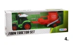 Tractor with attachment, 33 cm, Unikatoy-4