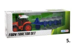 Tractor with attachment, 33 cm, Unikatoy-5