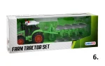 Tractor with attachment, 33 cm, Unikatoy-6
