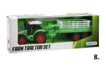 Tractor with attachment, 33 cm, Unikatoy-8