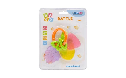 Baby rattle in the shape of fruit, Unikatoy-1