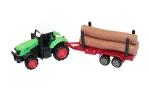 Tractor with trailer, 1:64, Unikatoy