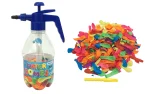 Water balloons + bowl with pump, 250 pieces, Unikatoy-2