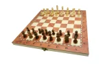 Wooden chess 3in1 34x34 cm, Unikatoy