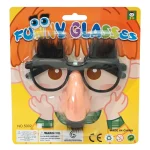 Glasses with a nose, mustache and eyebrows