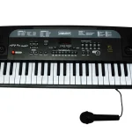 Keyboard with microphone, 54 keys, Unikatoy