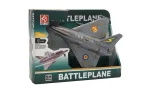 Military airplane with light and sound, 26 cm-1