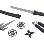 Ninja set in red color