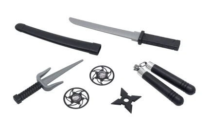 Ninja set in red color