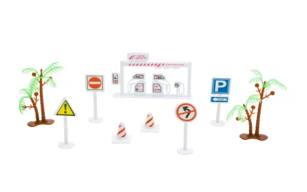 Set of police cars in a suitcase-1
