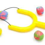 Slingshot with water balls