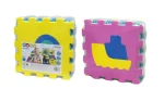 Baby foam puzzle with vehicle motif, 9 pieces, Unikatoy-2
